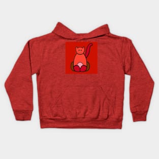 RED CAT BUDA Kids Hoodie